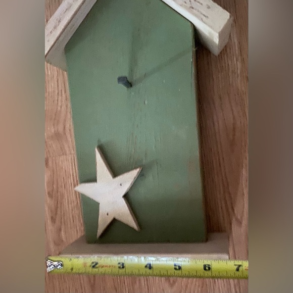 Decorative Wooden Birdhouse - Picture 6 of 7